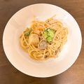 らっしゅ's cooksnap of when they made 海老とブロッコリーのクリームパスタ.
