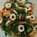 ＊★yuki★＊'s cooksnap of when they made 春菊とちくわのナムル.