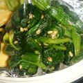 クックEIZQUD☆'s cooksnap of when they made 菜の花・からし菜のからし醤油和え.