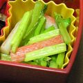 nosso's cooksnap of when they made お弁当に！セロリとカニかまの塩いため.