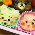 かめえりん。's cooksnap of when they made プーさんとピグレットのツムツム弁当☆.