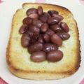 みっくママ's cooksnap of when they made 超簡単和風デザートースト！金時豆トースト.