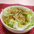 赤い電話's cooksnap of when they made シンプル！レタスの鰹節サラダ.