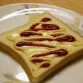 ガメコ's cooksnap of when they made ピザ風チーズトースト.