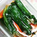 たかのあし！'s cooksnap of when they made 行者ニンニクのキムチ&めんつゆ漬け.