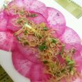 tanikana14's cooksnap of when they made シンプル美味！紫大根のしらすドレサラダ.