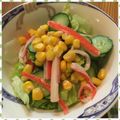 nakamucchi's cooksnap of when they made レタスとキュウリの簡単サラダ.