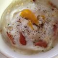 ゆずりんごもち's cooksnap of when they made 朝食にも！レンジで簡単エッグスラット風w.