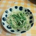 オレンジリング's cooksnap of when they made 大根と水菜のマヨポンサラダ.