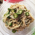 ☆mew☆'s cooksnap of when they made あと一品に♡オクラとえのきのネバトロ和え.