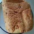 桃アンド雪's cooksnap of when they made HBで「ミルクくるみメープル食パン」♪.