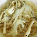 ホタッテ's cooksnap of when they made 簡単もやしと しめじ 玉ねぎの 白だし煮.