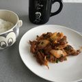 花ぽんた's cooksnap of when they made 簡単だけどメインになる豚キムチ♪.