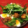 リャン's cooksnap of when they made 若鶏から揚げde贅沢ごちそうサラダ.