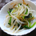クックメイ☆'s cooksnap of when they made もやしとほうれん草のナムル.