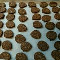 ★Lee☆'s cooksnap of when they made 子供に人気☆おからクッキー（チョコ味）.