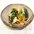 Nanako76's cooksnap of when they made 定番!!春菊の白和え.