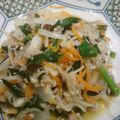 たけぽんのママ's cooksnap of when they made 春雨戻さず簡単！にらと春雨の炒め物.