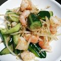 Jyohana's cooksnap of when they made 誰でも簡単♪つまみに最適☆きゅうり炒め.