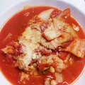 美猫0120's cooksnap of when they made 無印カフェでいただいた白菜牛蒡のトマト煮.