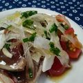 ｍａｒｉ♪'s cooksnap of when they made 鰹のたたきとトマトののっけ盛りサラダ.