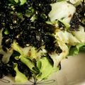 みわ氏's cooksnap of when they made レタスと海苔だけの簡単サラダ.