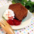 monchan♪♪'s cooksnap of when they made バレンタインに簡単HMでＷチョコケーキ.