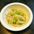 myrose's cooksnap of when they made そら豆入りもやしナムル.