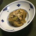 banabie's cooksnap of when they made ふきと油揚げの煮物.
