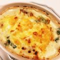 mamacn's cooksnap of when they made 手作りホワイトソースの卵グラタン.