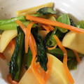 spmr's cooksnap of when they made 時短レシピ☆小松菜とたけのこの中華炒め.