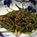 liley's cooksnap of when they made わらびのお浸し（初夏の味）.