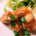 potkun's cooksnap of when they made ピリッと黒胡椒・鶏もも肉の生姜焼き.