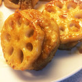 もこもこぼんぼん's cooksnap of when they made お手軽ツナで♡蓮根の挟み焼き♪.