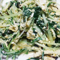梨大好き's cooksnap of when they made ✿朝食に簡単♪塩こんぶと水菜の卵とじ✿.