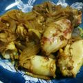 よっくんKEZ48R's cooksnap of when they made 子イカのスパイシー炒め.