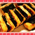 クック7JUZVU☆'s cooksnap of when they made ♡木綿豆腐の磯辺焼き♡.