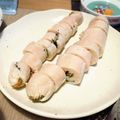 カピラヲン's cooksnap of when they made おうち居酒屋☆鶏ささみの梅しそロール.