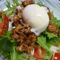 めずく's cooksnap of when they made ◎甘味噌豚バラ炒めで♪サラダ風うどん.