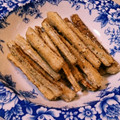 あせろらhime's cooksnap of when they made 簡単！酒のつまみ♡揚げごぼう.
