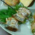 POM4646's cooksnap of when they made 太刀魚の柚子胡椒醤油漬け焼き.