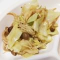 クック4LE2C7☆'s cooksnap of when they made レンジで簡単☆キャベツとしめじの香味だれ.