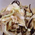 光る星☆'s cooksnap of when they made キャベツ・大根と塩こんぶの浅漬物.