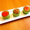 かずみんちゃん's cooksnap of when they made カッパ軍艦◎ご飯の胡瓜巻き◎お弁当に♪.