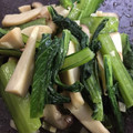 utn's cooksnap of when they made ☆小松菜とエリンギの☆簡単☆中華炒め☆.