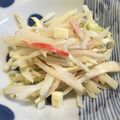 JILLの赤メガネ's cooksnap of when they made じゃがいもの千切りサラダ.