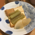 JILLの赤メガネ's cooksnap of when they made ♪ふきと大根と厚揚げの煮物♪.