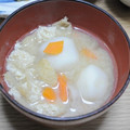 ねこのかあさん's cooksnap of when they made 蓮根 ごぼう 里芋 油揚げの 味噌汁～♪.