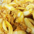 tamikyoko's cooksnap of when they made 豚肉のカレーケチャップ炒め.
