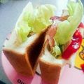 さくら咲く★'s cooksnap of when they made 簡単おしゃれ朝食☆ポケットサンド.